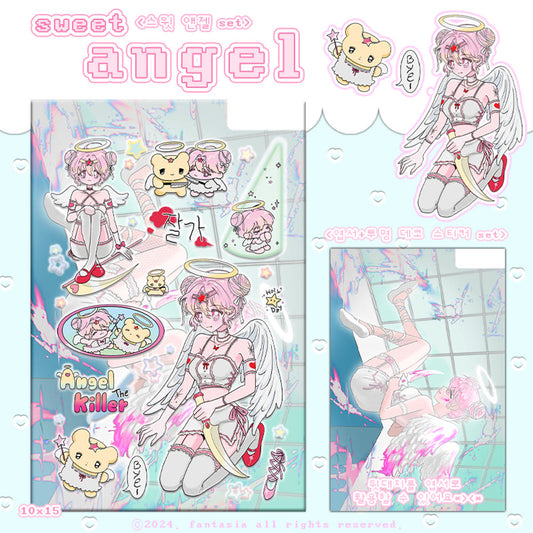 [We_Fantasia] Sweet Angel Sticker Set