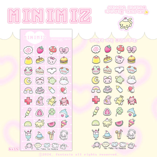 [We_Fantasia] Minimiz Sticker Sheet