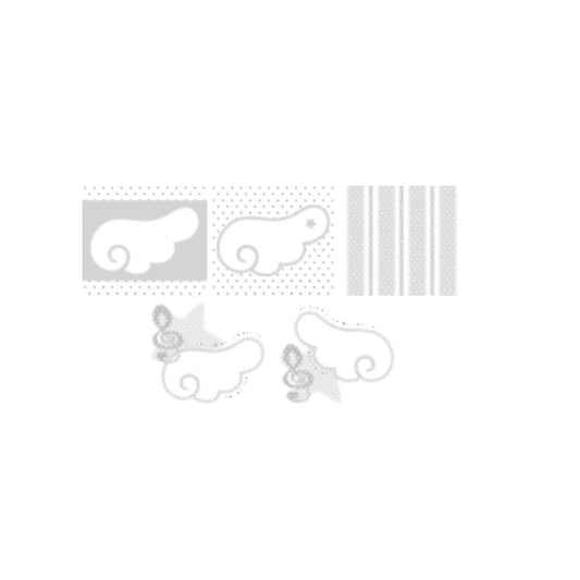 [Nevertheless] Angel Gray Square Memo Sticker Pack