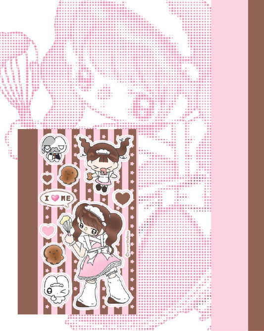 [Nevertheless] Let's Bake Cookies Deco Sticker