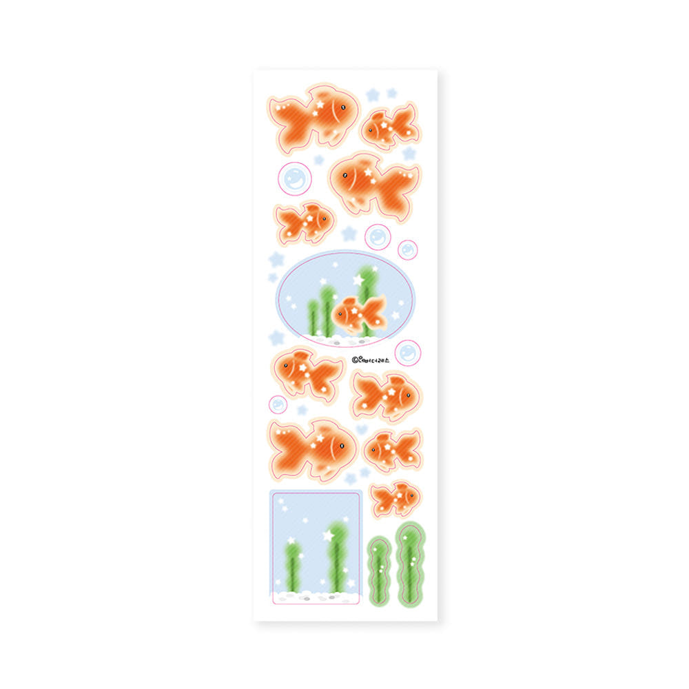 [Nevertheless] Goldfish Deco Sticker