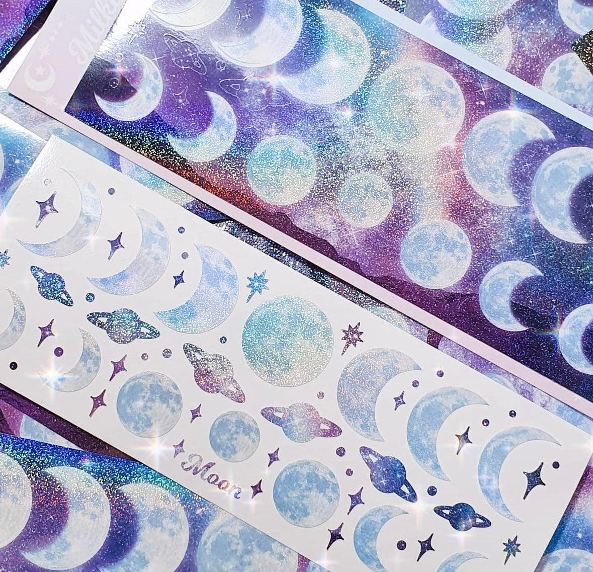 [Milky Myo] Blue Moon Deco Sticker Sheet