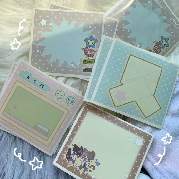 [Yifuu.0u] School Life Memo Sticker Pack