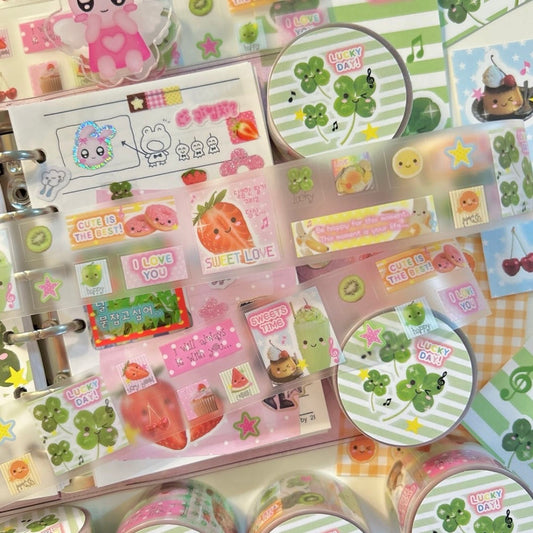 [Zeki Bear] Lucky Day Kiss Cut Tape