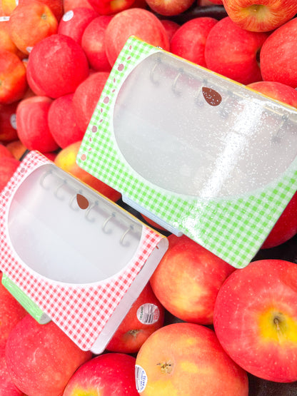 [Borah Studio] A7 Green Apple Glitter Diary