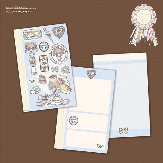 [Yeonpopo] Chai Time Picnic Sticker Sheet