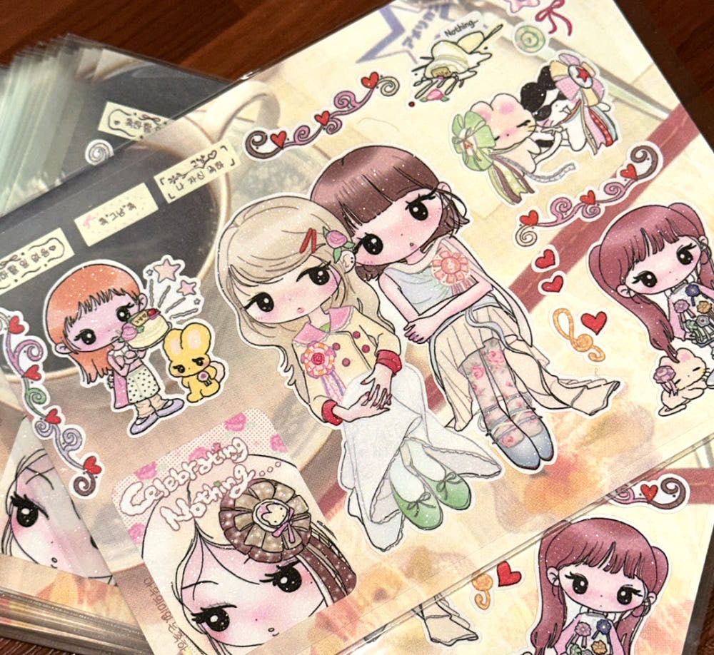 [Nanasmood] A Meaningless Celebration Sticker Sheet