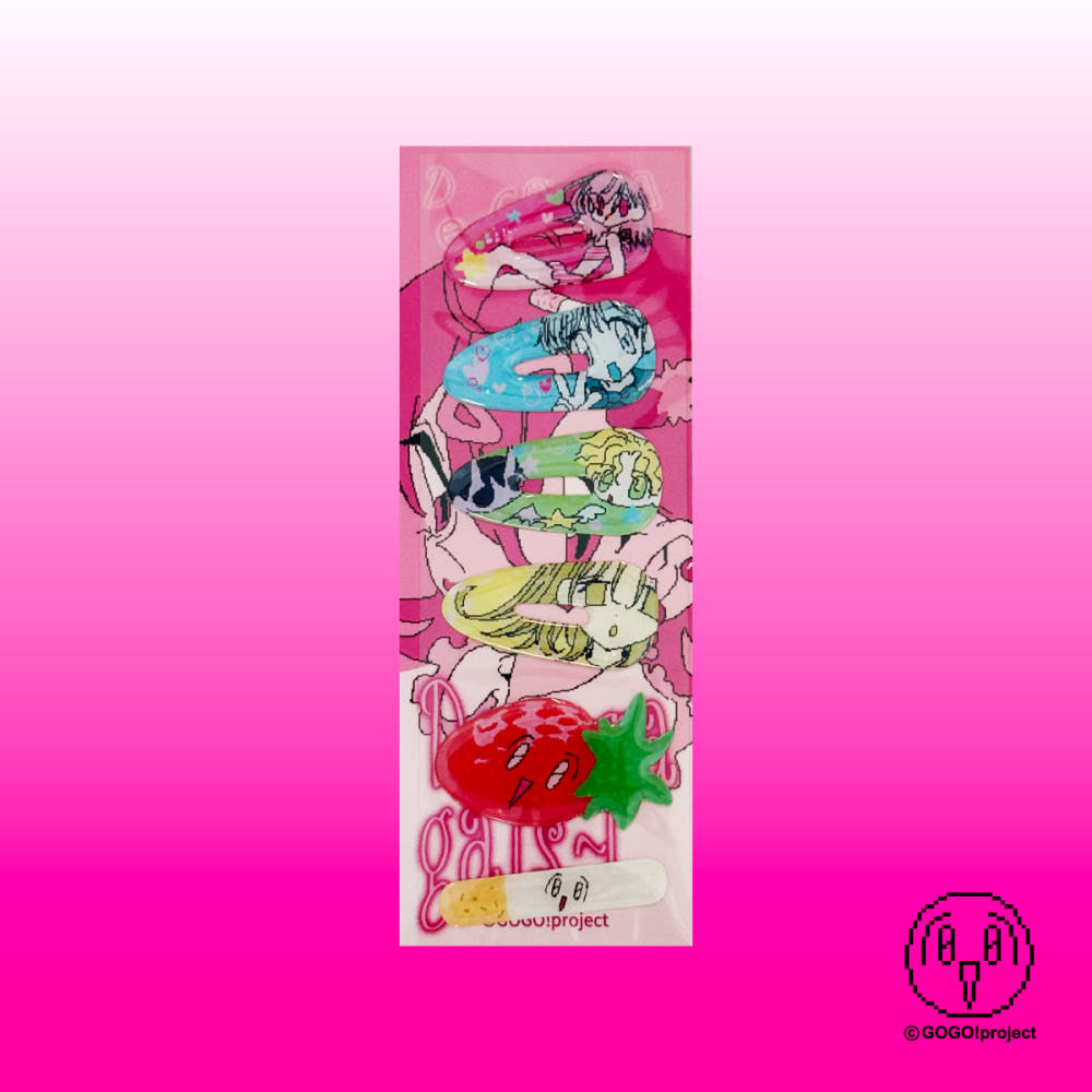 [Letsgogo] Decora Gals Epoxy Sticker Sheet