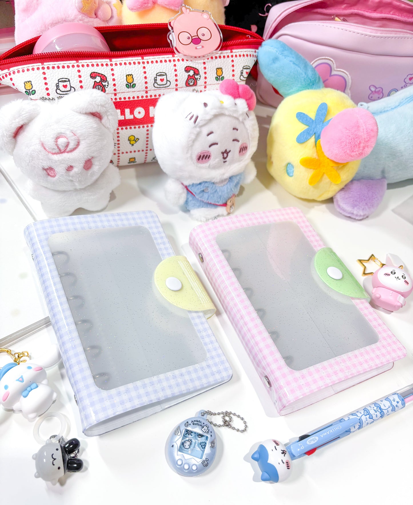 [Borah Studio] A7 Cozy Plaid Glitter Diary (2 Options)