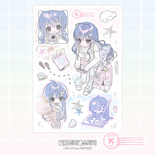[Rari Days] Healing Travel Sticker Sheet