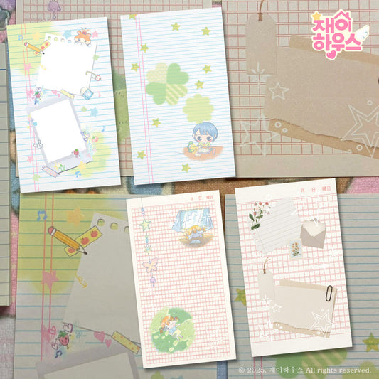 [Jaei House] Manuscript Paper Memo Sticker Set