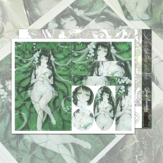 [Huae Art] Swamp Conversation Sticker Sheet