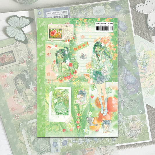 [Huae Art] Summer Sticker Sheet