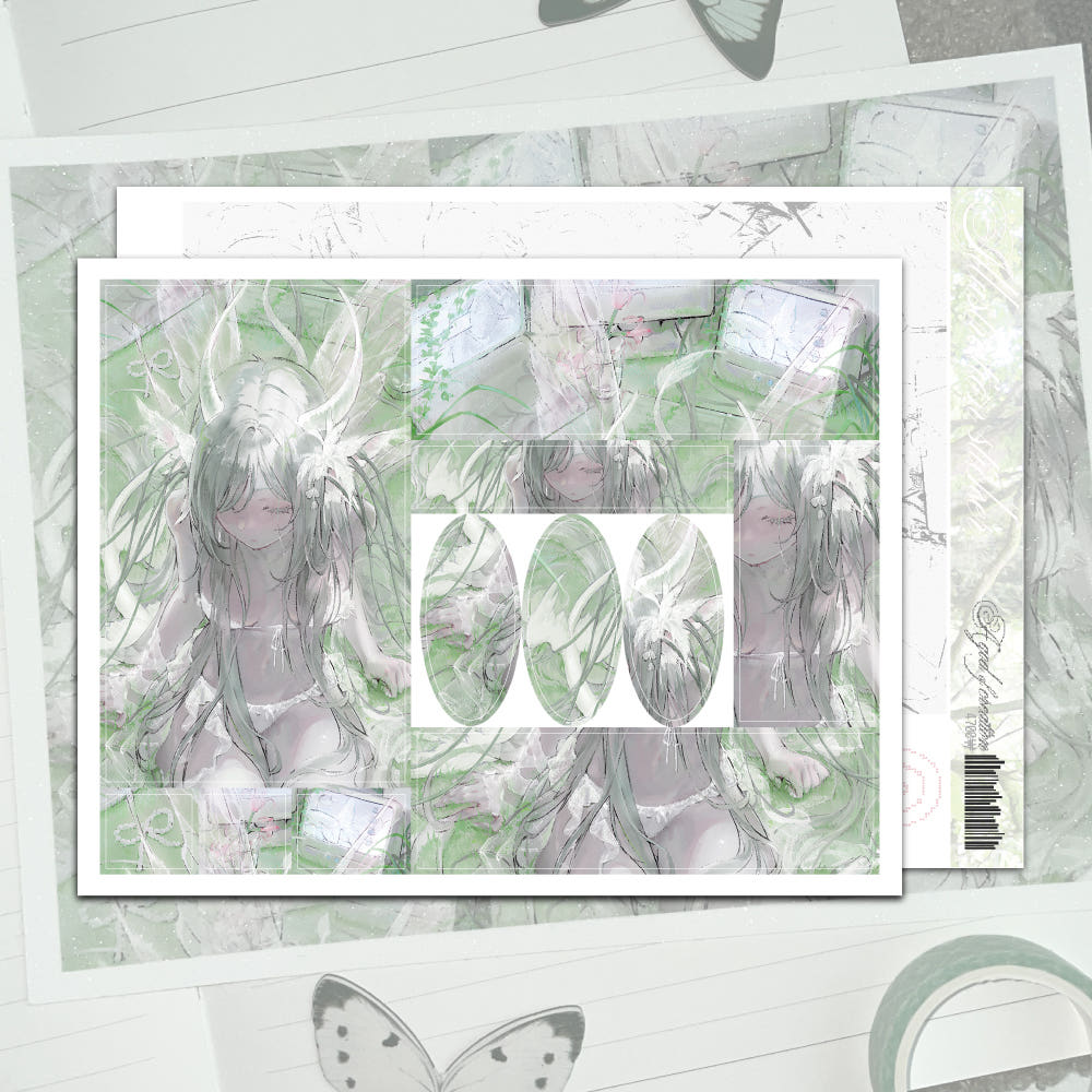 [Huae Art] A god of Creation Summer Sticker Sheet