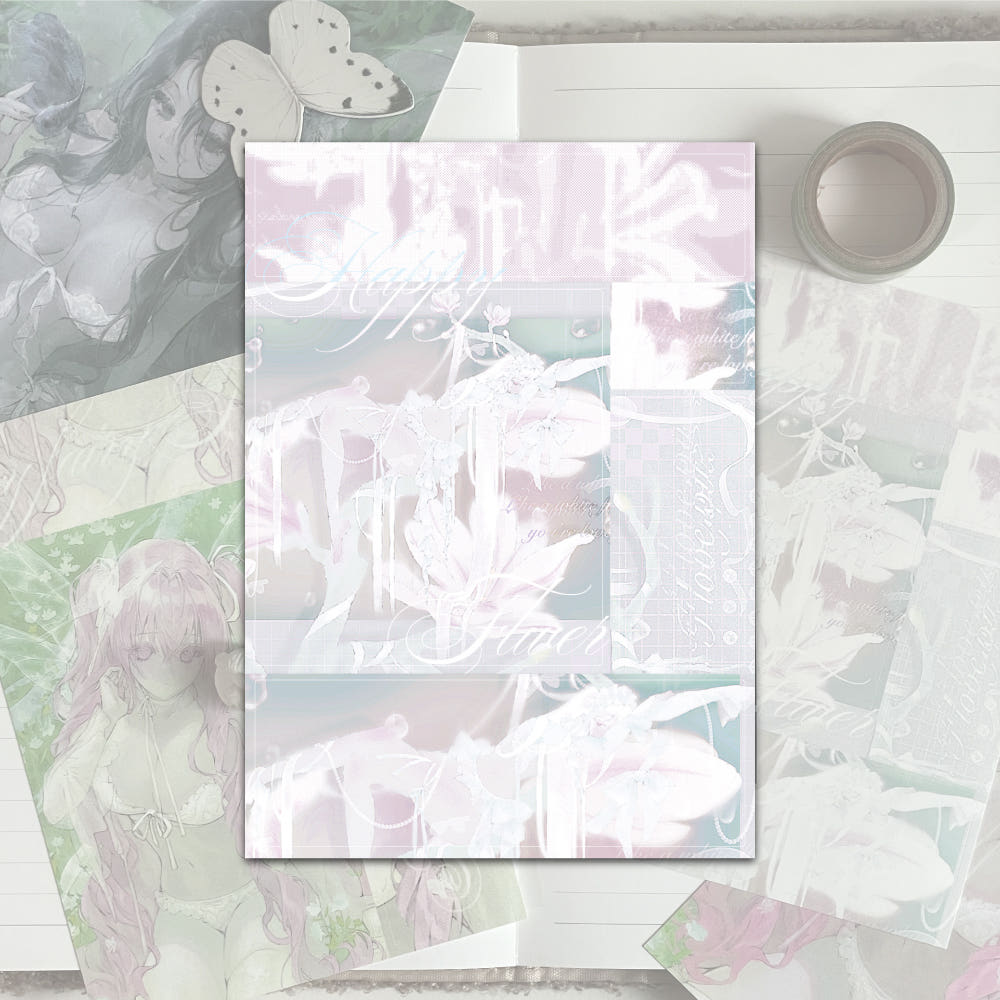 [Huae Art] Small Fairy Sticker Sheet