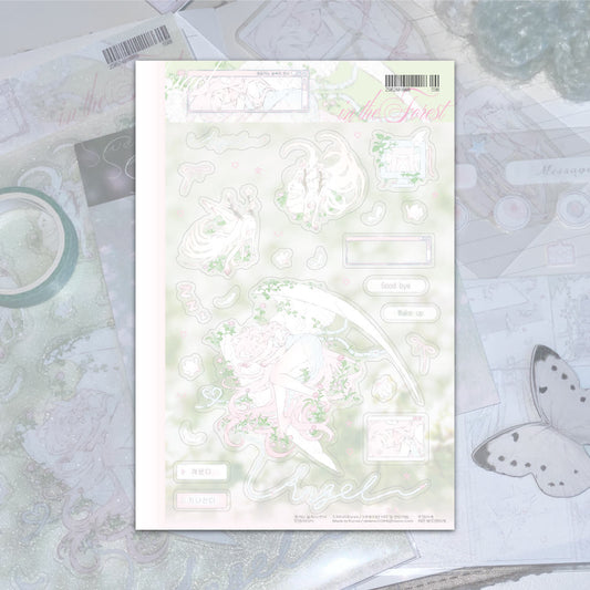 [Huae Art] In the Forest Summer Sticker Sheet