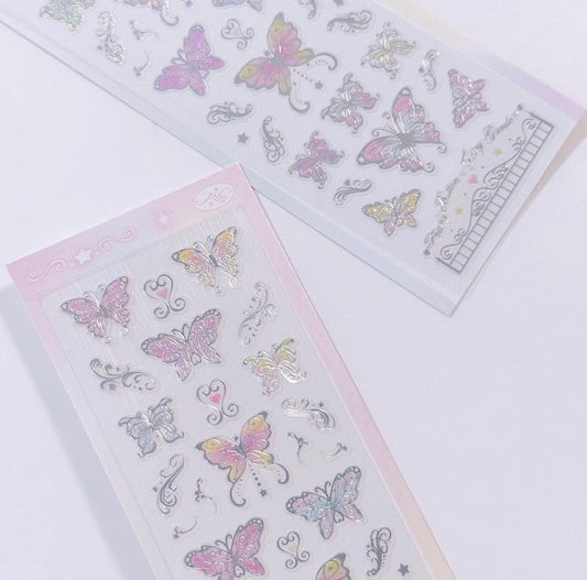 [Pearly Button] Kira Kira Pixifly Sticker Sheet