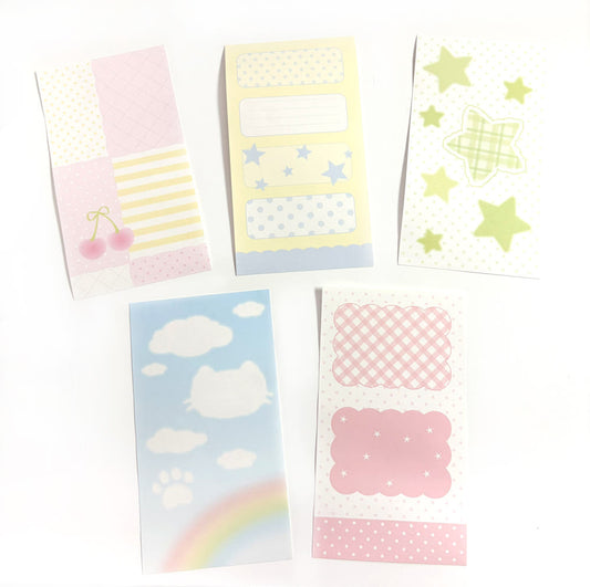 [Moii Ttoi] Bubble Bubble Memo Sticker Set