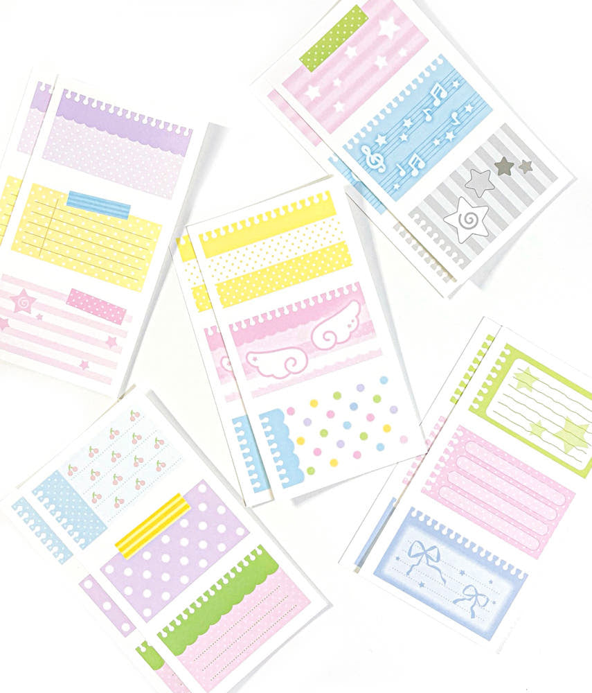 [Moii Ttoi] Notepad Memo Sticker Set
