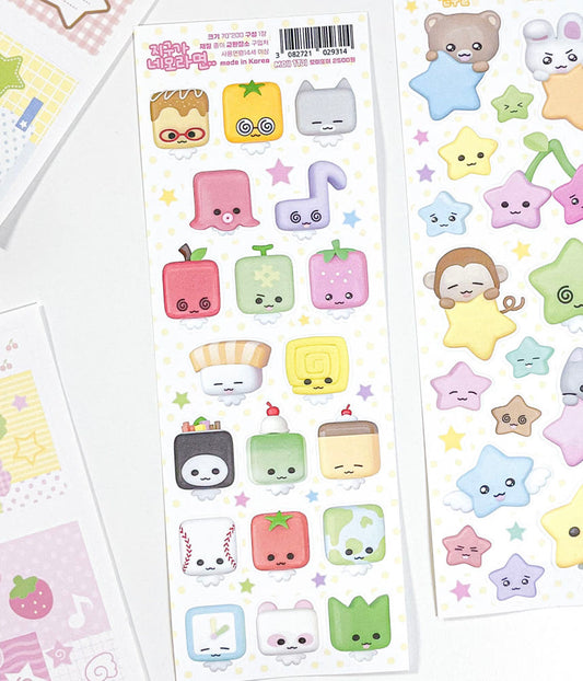 [Moii Ttoi] If the Earth was a Square Sticker Sheet