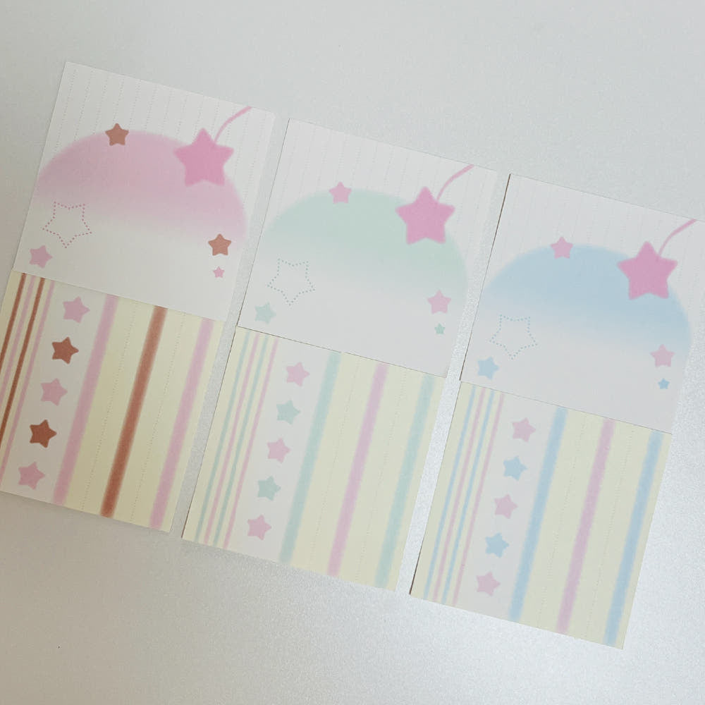 [Seorikkoch] Star Sweet Memo Sticker Set