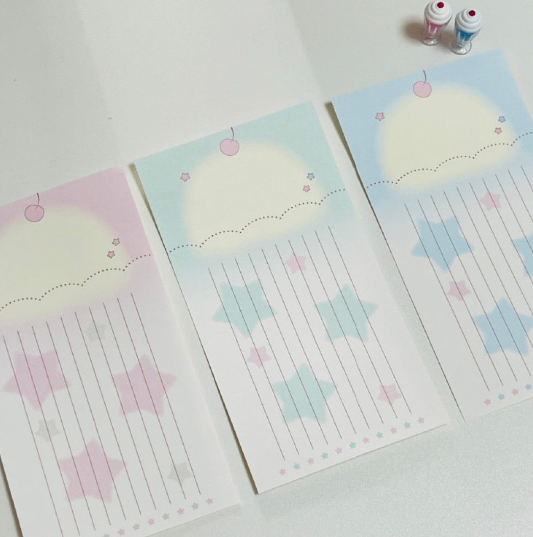 [Seorikkoch] Milk Soda Memo Sticker Set