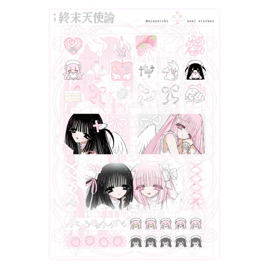 [Aranotchi] Angel Clear Diary Sticker Sheet