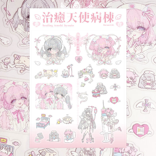 [Aranotchi] Healing Tenshi Byouto Clear Sticker Sheet