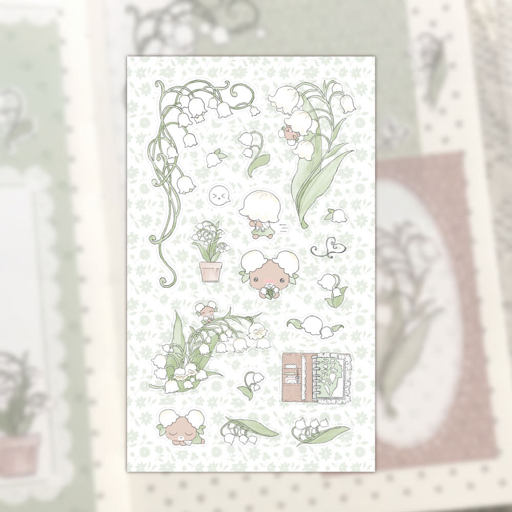 [Sweetlili] Chuchu's May Lily Sticker Sheet