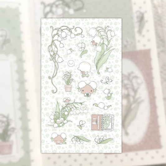 [Sweetlili] Chuchu's May Lily Sticker Sheet