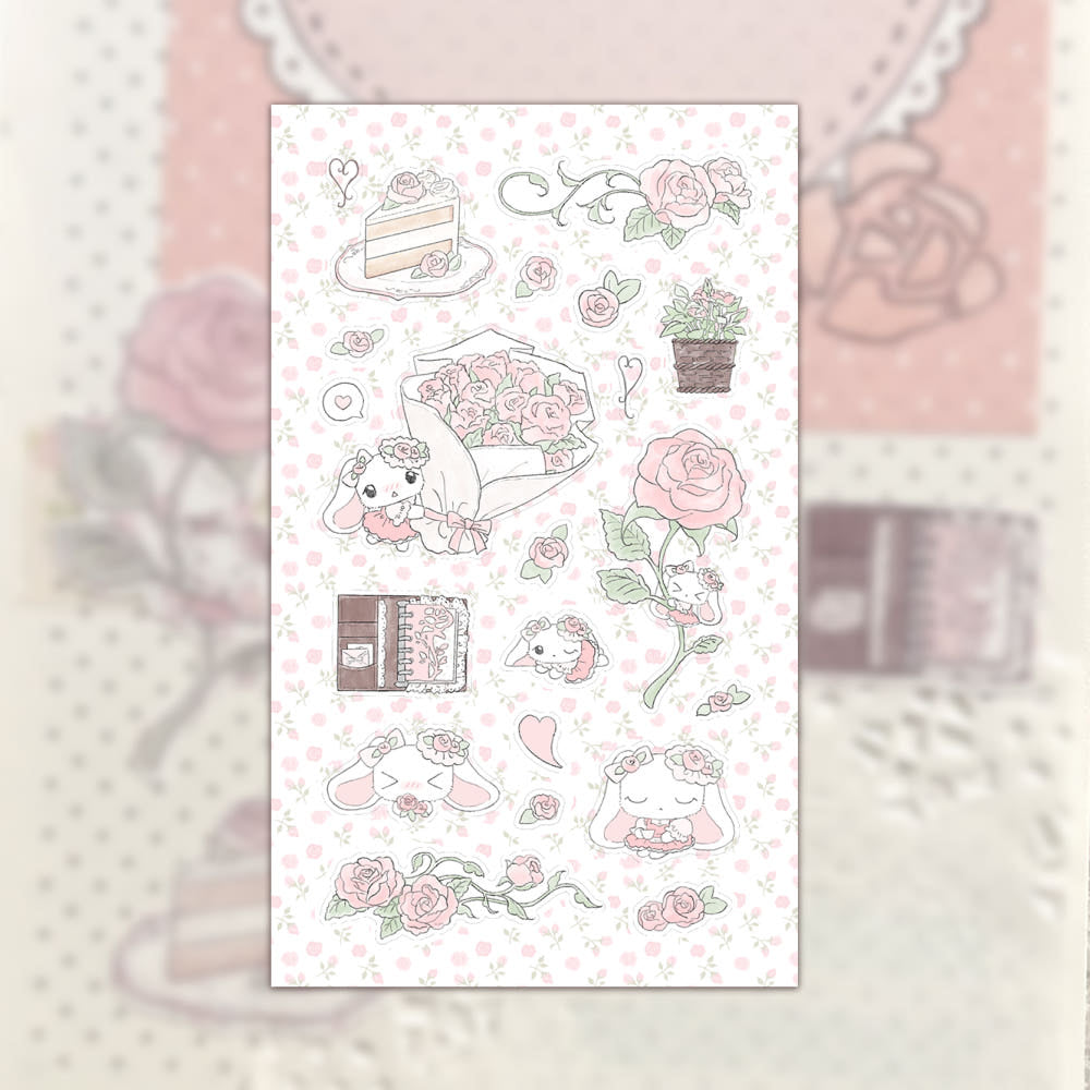 [Sweetlili] Lili's Rose Sticker Sheet