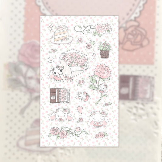 [Sweetlili] Lili's Rose Sticker Sheet