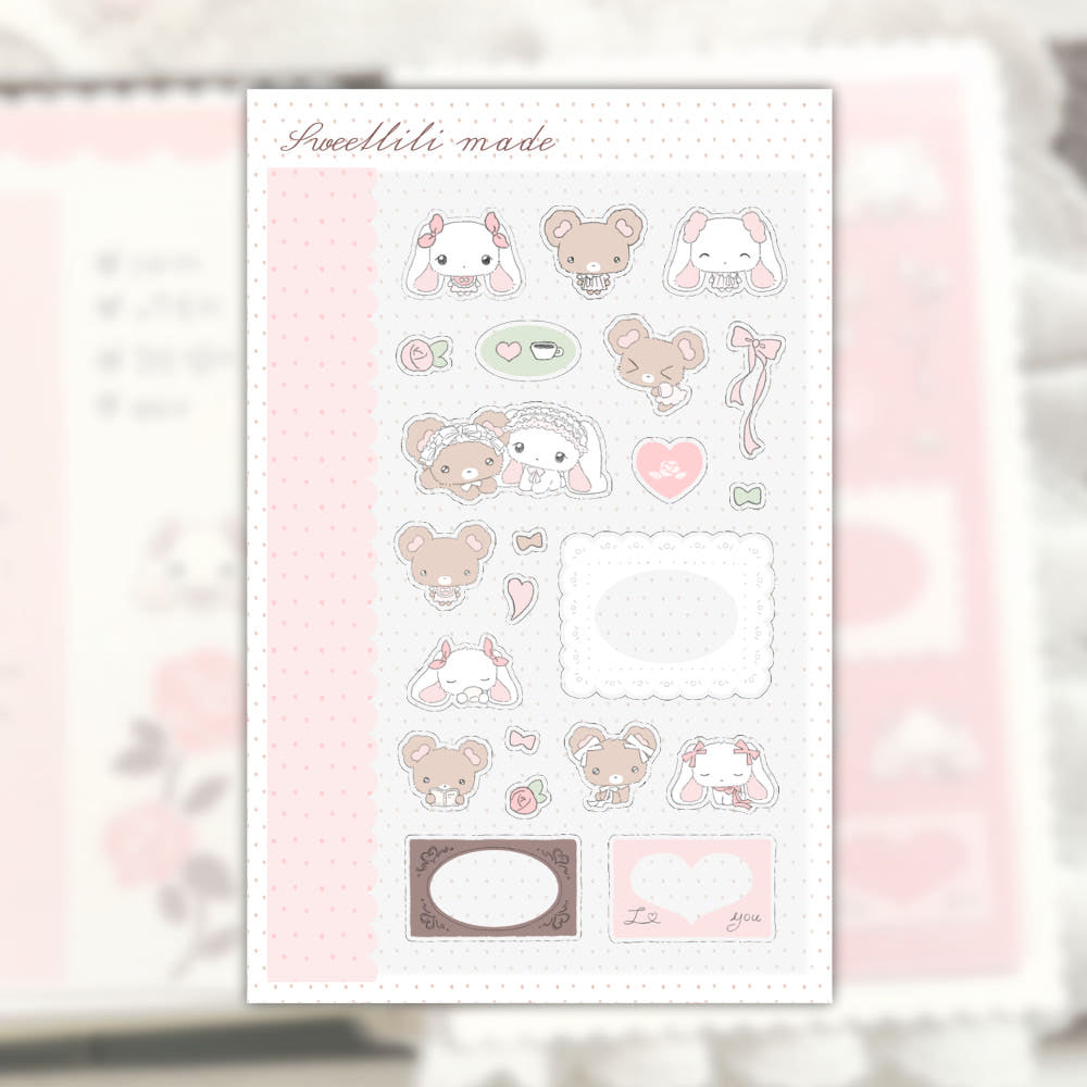 [Sweetlili] Sweetlili Made Sticker Sheet