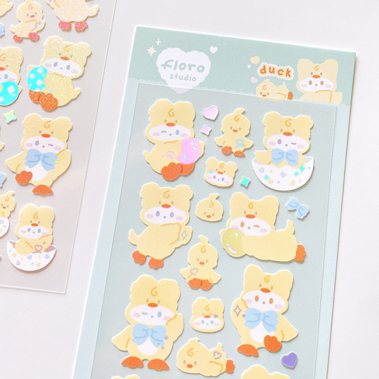 [Floro Studio] Duck Deco Sticker