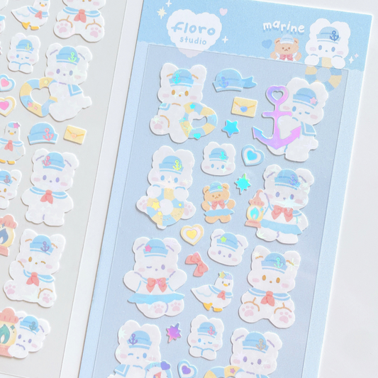 [Floro Studio] Marine Soda Deco Sticker