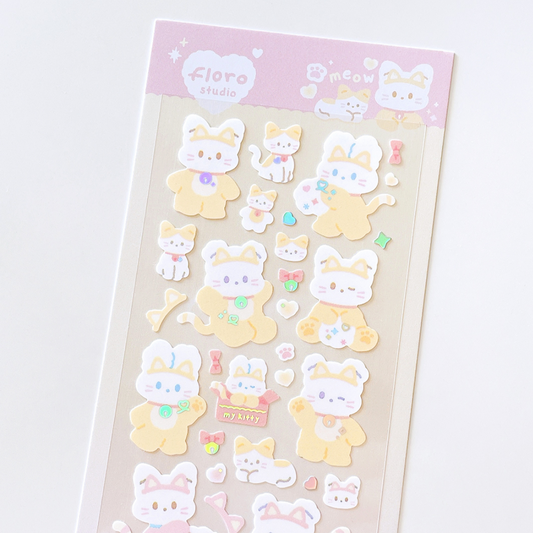 [Floro Studio] Meow Soda Deco Sticker