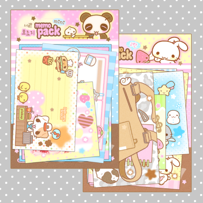 [3eotty] Memo Sheet Pack Ver 2