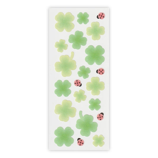 [A Scoop of P] Clover Deco Epoxy Sticker Sheet