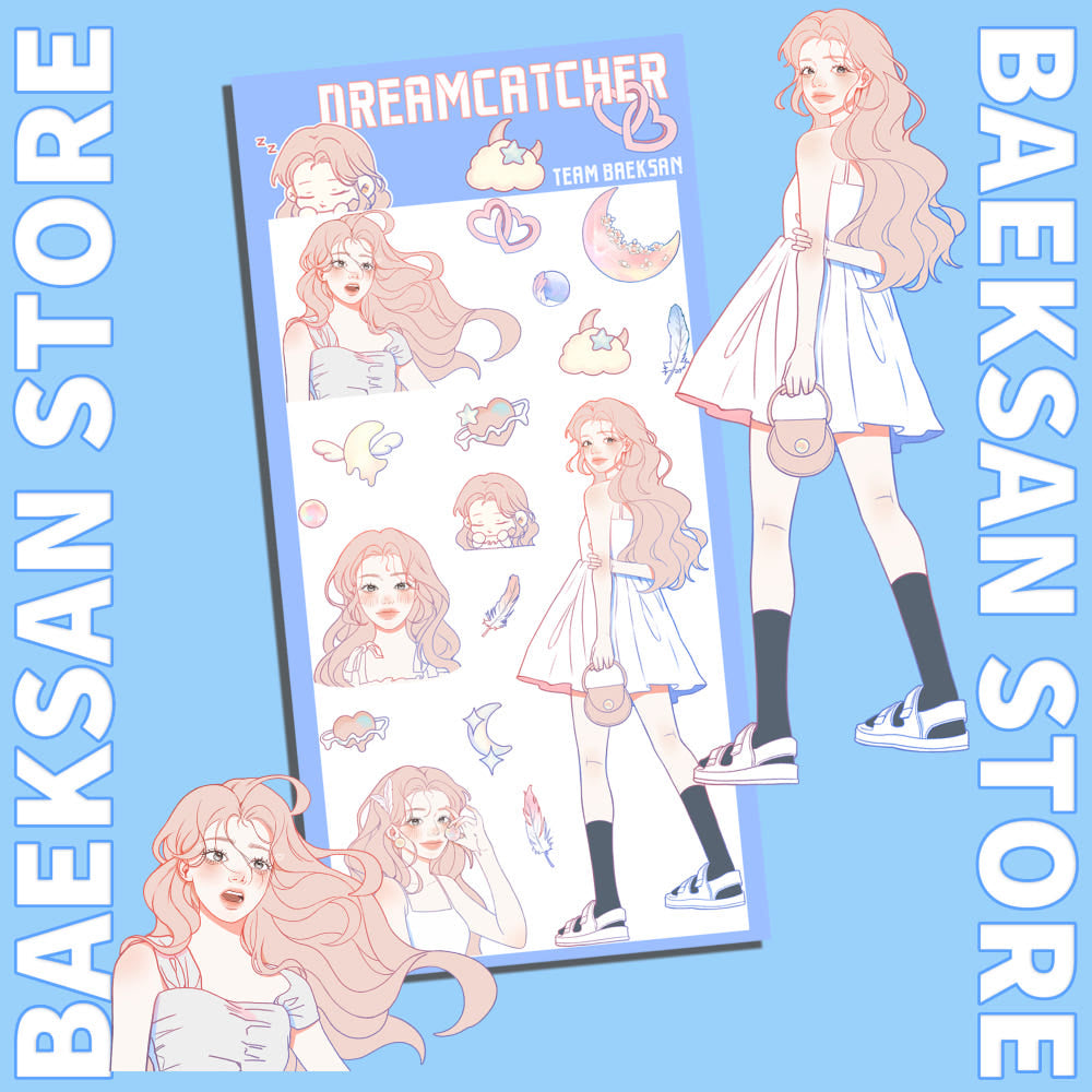 [Team Baeksan] Dreamcatcher Sticker Sheet