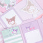 [Sanrio Korea] Kuromi Assorted Sticky Memo Pad Set (3 styles)