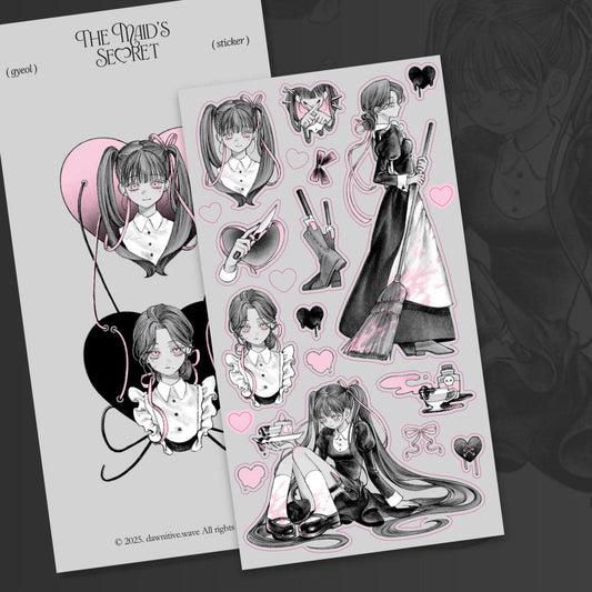 [Gyeol] The Maid's Secret Sticker Sheet