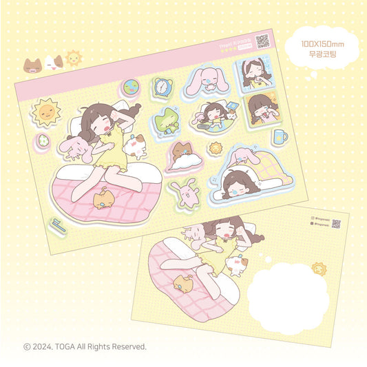 [Toga] Jigoo's Morning Deco Sticker Sheet