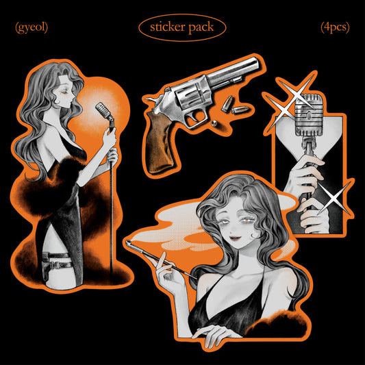 [Gyeol] Diva Die Cut Sticker Pack