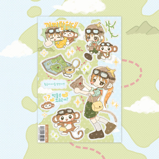 [Little Bird] Kiki Expedition Sticker Sheet