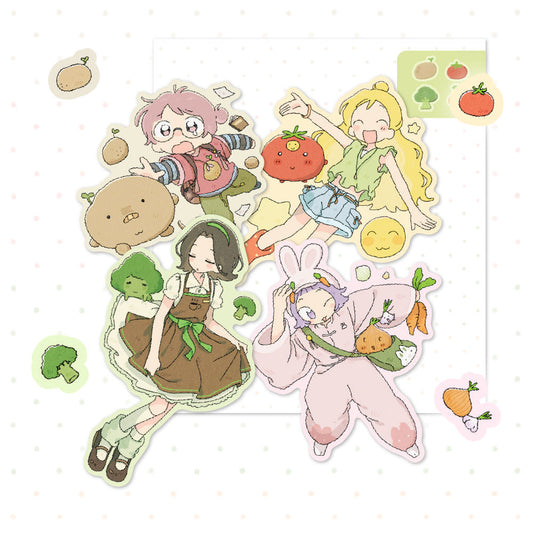 [Zzpencil] Gamtov Die Cut Sticker Pack