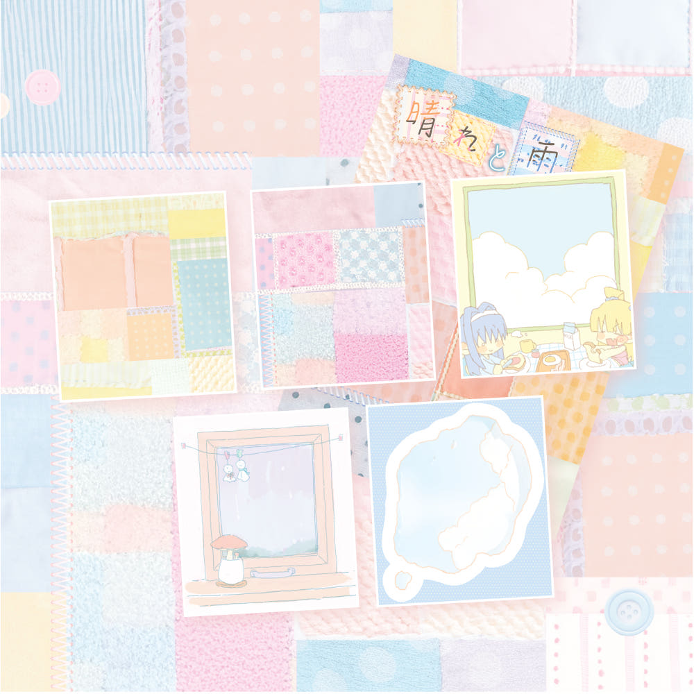 [Kimyunsu] Hare & Ame Memo Sticker Set – It's Deco Day