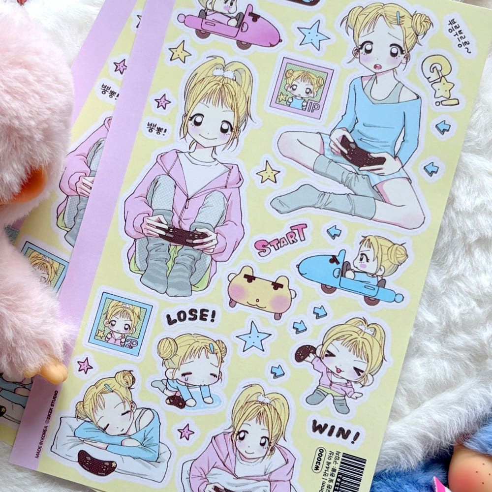 [Zkzk Studio] Who Will Win Today Sticker Sheet