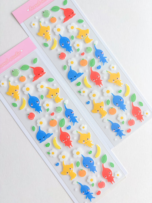 [Borah Studio] P1kmin Friends Deco Sticker Sheet (2 Options)