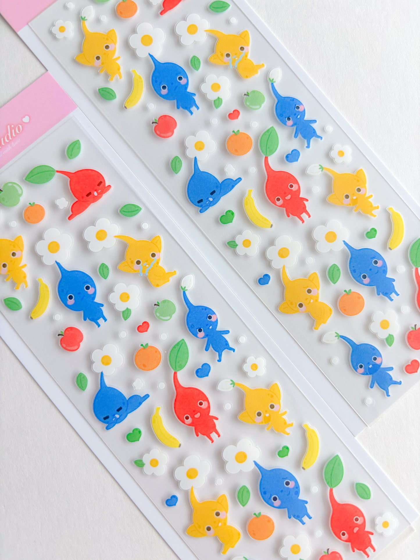 [Borah Studio] P1kmin Friends Deco Sticker Sheet (2 Options)