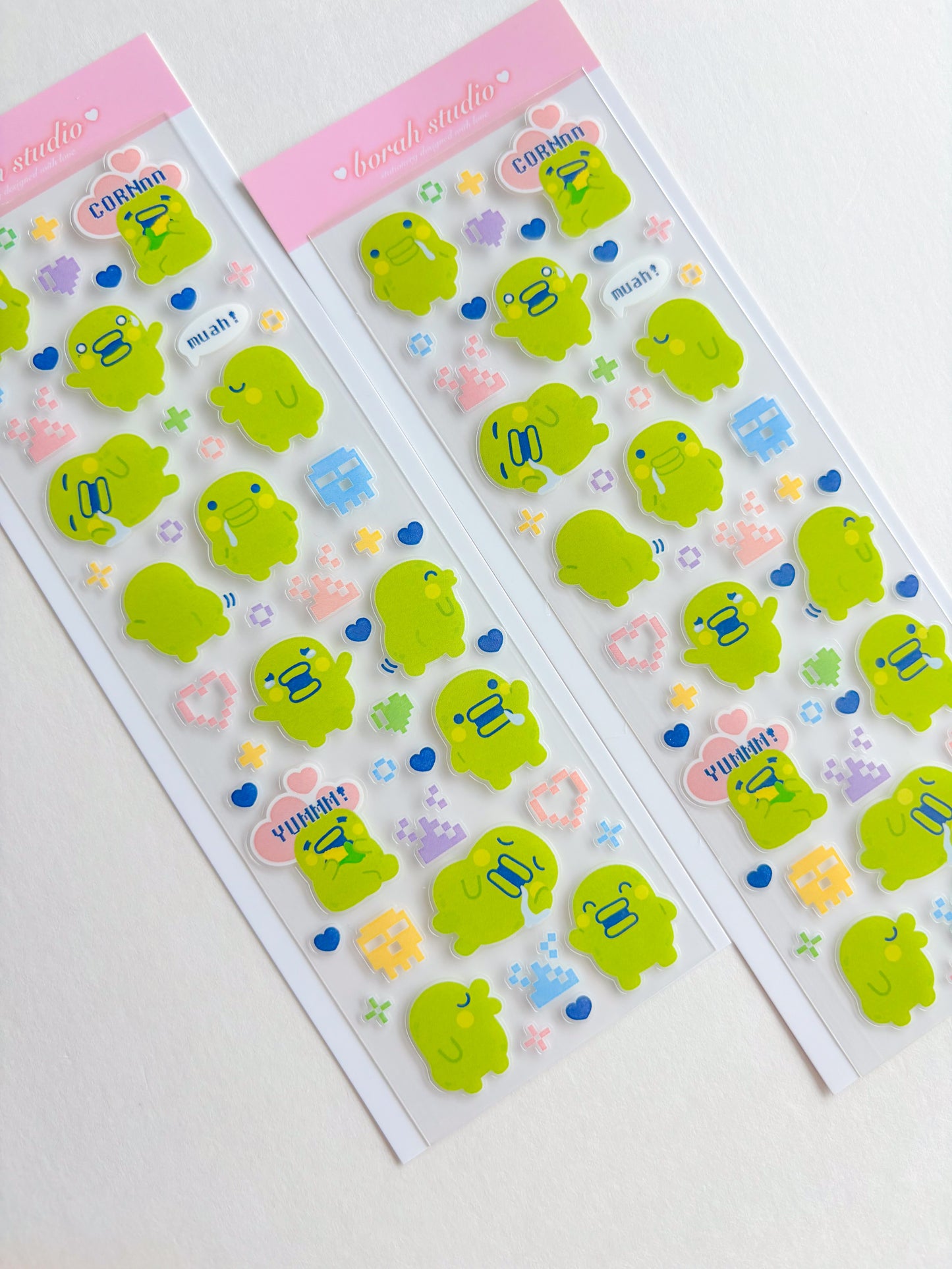 [Borah Studio] Kuchipatchi Deco Sticker Sheet (2 Options)